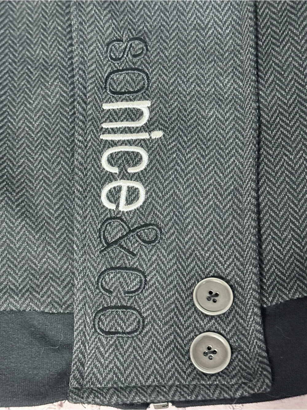 So Nice & Co Herringbone Military Jacket